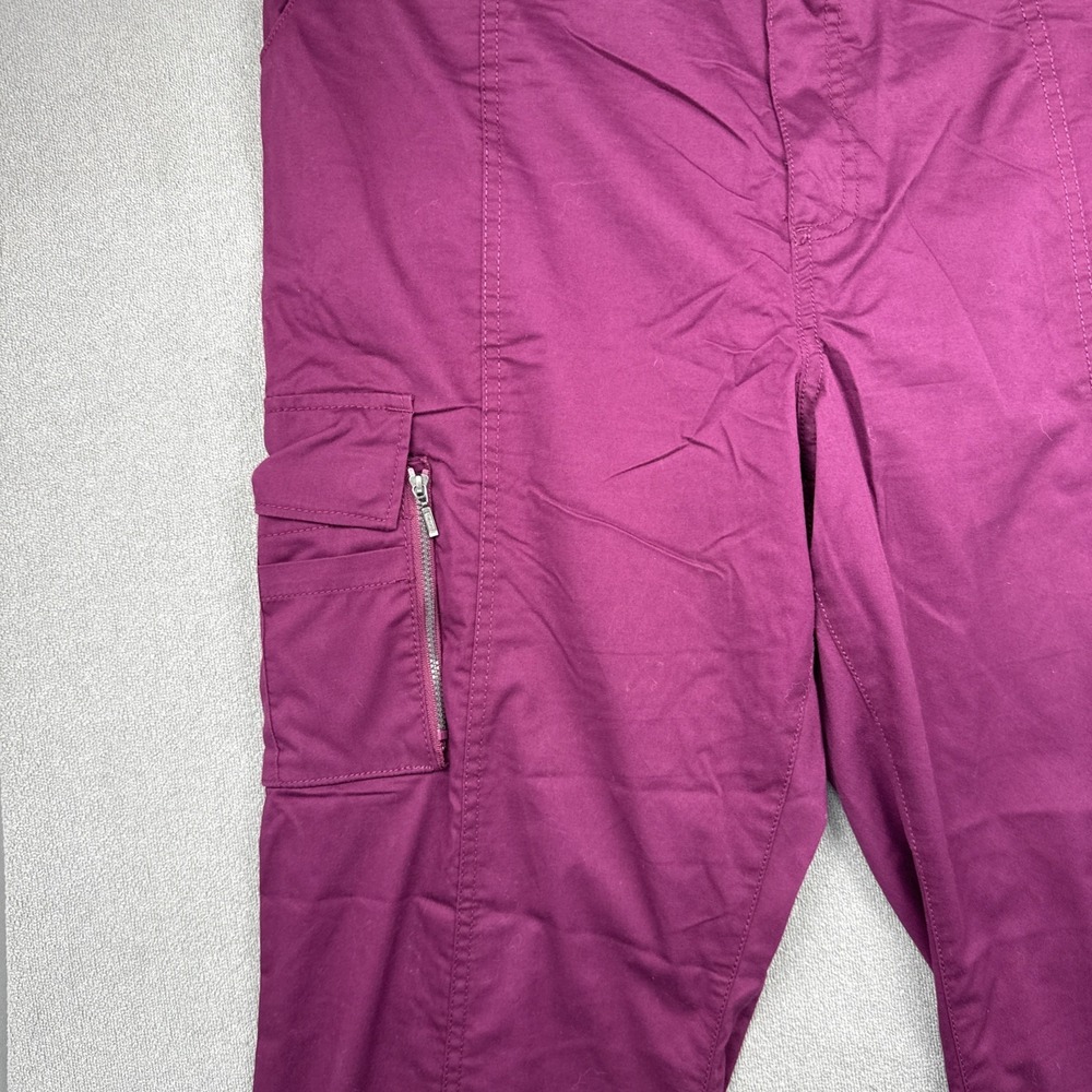 Beyond Scrubs Women's Pants In Egg Plant Purple Size XL RN 102904‎ - Picture 3 of 9